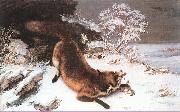 Courbet, Gustave, The Fox in the Snow